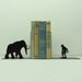 Prehistoric Metal Art Bookends - Free USA Shipping