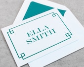 Personalized Stationery / Custom Stationary Set- En Vogue