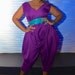 JIBRI Plus Size Sleeveless Jumpsuit (V Neck)