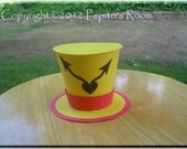 Print-INK Alice In Wonderland Top Hat - Printable PDF Color Template - Rabbit's Pocket Watch - PR Il_170x135
