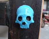 Blue Skull Magnet