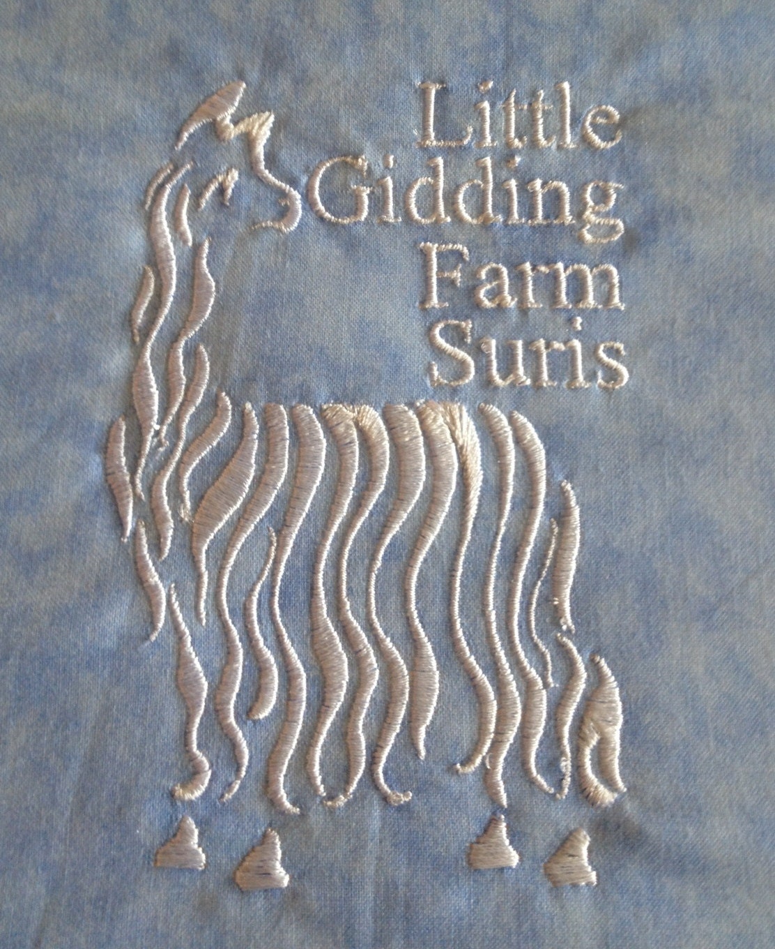 Custom Order for Little Gidding Farm Suris Margaret Long Knitting Project Bag