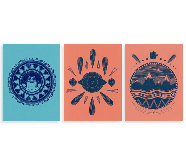Riso Print Set - B
