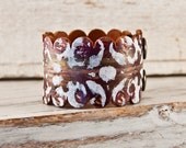 Cuff Leather - OOAK - Festival