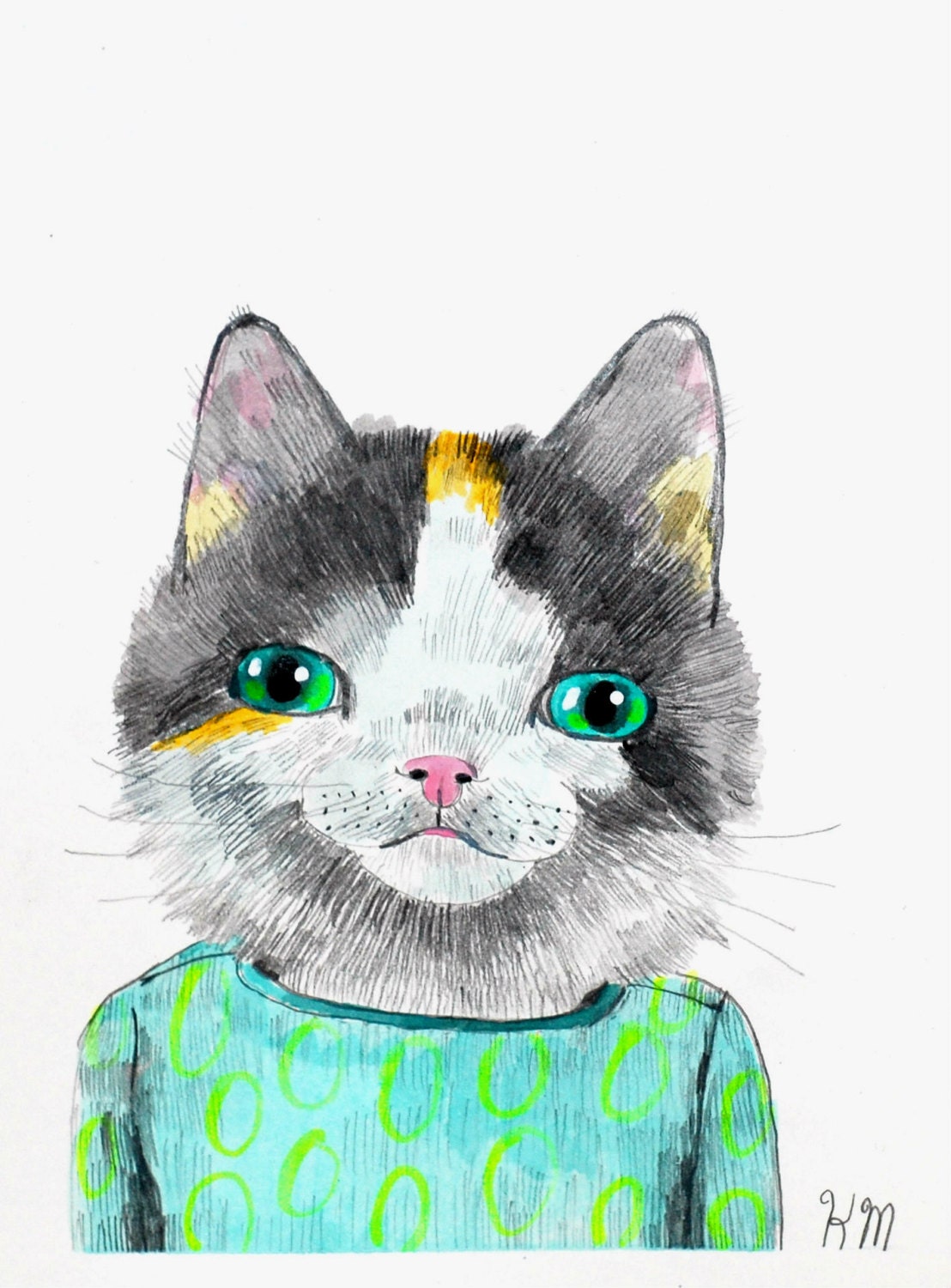 Winston (original illustration on paper)