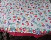 Retro Kitchen Towel of Fruit
