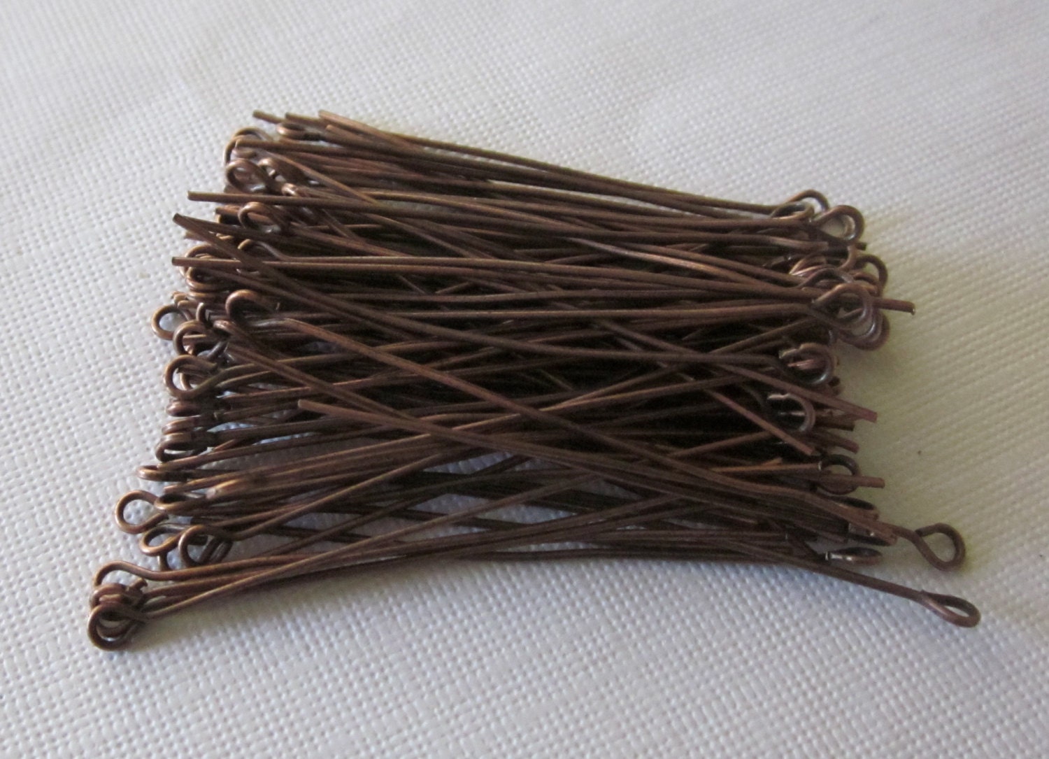 Eyepins Antique Copper 2 inch. (50)