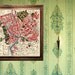 Vintage European Italy Map Print "Modern Rome" Europe Travel Print Italian Vintage Print