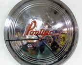 1936 Pontiac Hubcap Clock - Classic Car Wall Clock