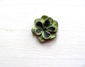 Ceramic Flower--GREEN