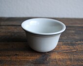 Hall Custard cup Ironstone bowl Ironstone  Dessert White shabby chic Country Living