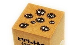 Totoro Wooden Rubber Stamp - Kurosuke