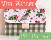 Mini Wallet PDF Sewing Pattern