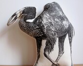 SALE - Plush Camel/Flamingo Pillow