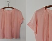 V I  N T A G E Fifties Eloise blouse / Spring Beauty