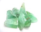 Natural Green Calcite Two Stones