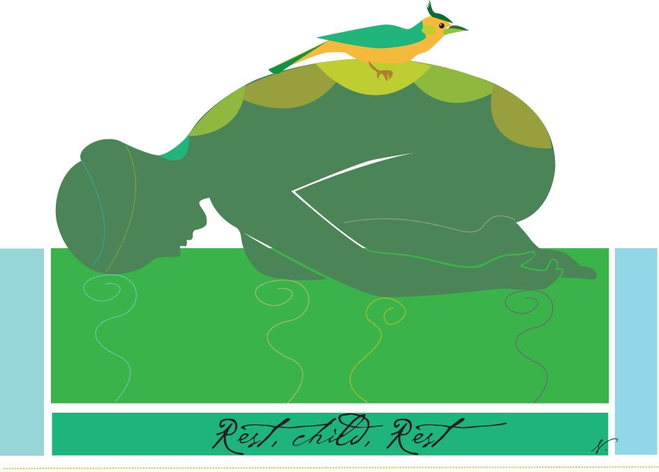 Child's Pose (Rest, Child, Rest)
