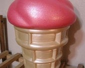 Cotton Candy Ice Cream Cookie Jar