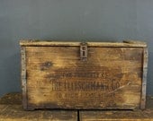 Fleishman Company Distillery Wood Crate