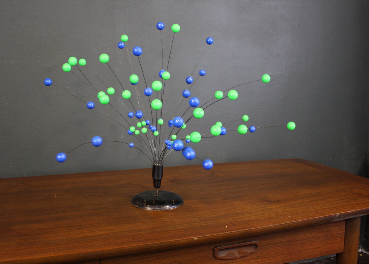 RESERVED Mid Century Kinetic Ball Sculpture