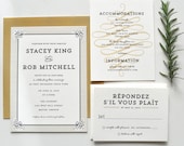 Refinery Wedding Invitation