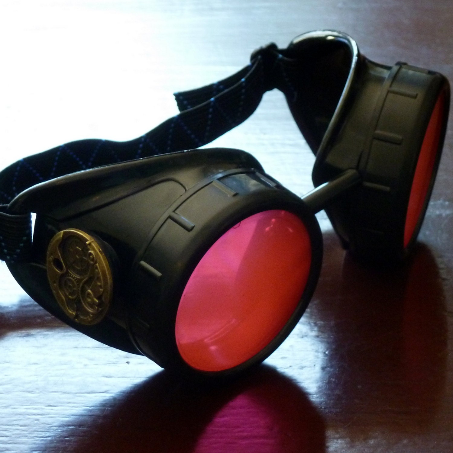 Steampunk  goggles glasses Time Travel Crazy Scientist's Oculo-Vision Tool welding cyber punk biker gothic rave-owp