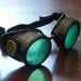 Steampunk  goggles glasses Time Travel Crazy Scientist's Oculo-Vision Tool welding cyber punk biker gothic rave-owp