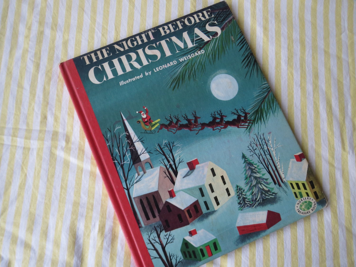 SO NICE Vintage Night Before Christmas book