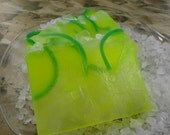 Soap - Margaritaville Soap - Glycerin Soap with Sea Salt - Handmade Soap