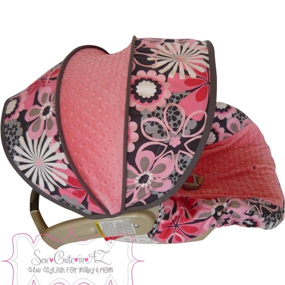 Flower Shower Bloom Infant Car Seat Cover