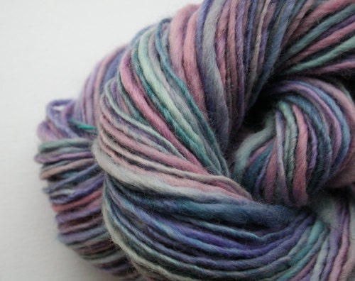 Handspun Corridale Yarn single ply chunky