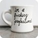 Fcuking Professional Funny Mug coffee tea cup diner mug black white hand painted gag gift office