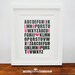 Baby Nursery Art, Alphabet Print, Baby Shower Gift, Home Decor Artwork 8x10