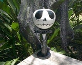 Halloween Decor  Jack Skellington Gourd