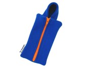 iPhone 5 Case / Samsung Galaxy 3 Case / Hoodie Case / Android Case (Dark Blue - Orange)