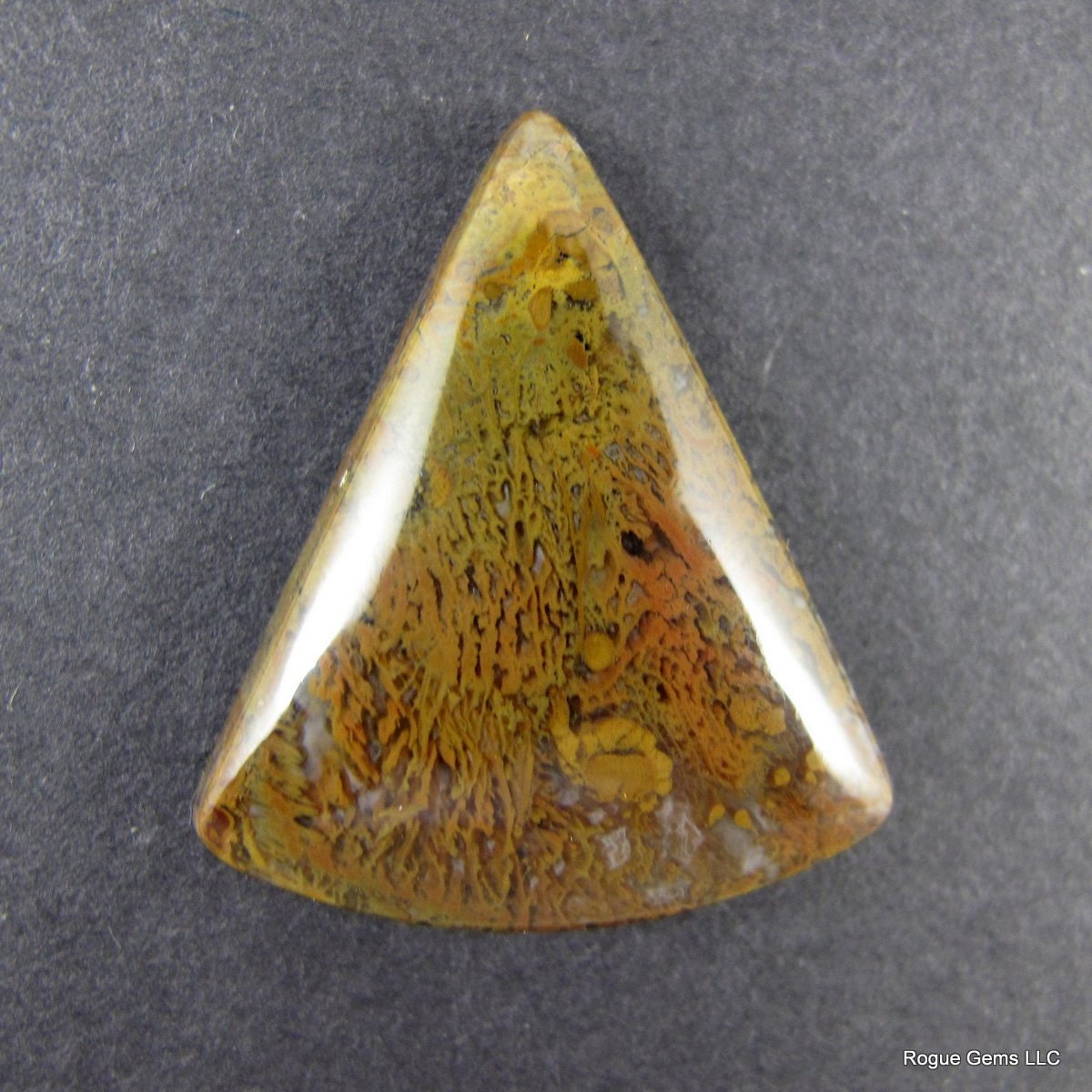 HALF OFF: Priday Moss Agate Thunderegg Designer Cabochon