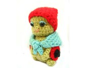 Amigurumi Lady bird bug crochet pattern PDF Children's  stuffed animal homemade gift plush softie toy making tutorial