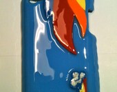 My Little Pony Inspired Rainbow Dash iPod Touch iTouch 4 hard cover case