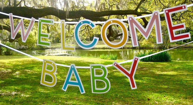 Welcome Baby Banner