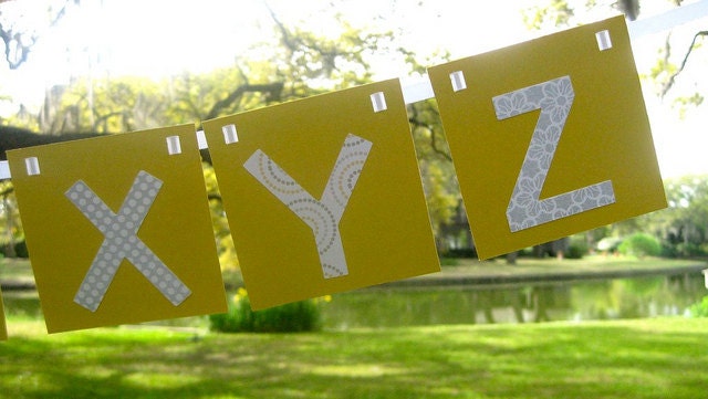 Alphabet Banner