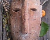 African mask from the Nyanga people of the Republic of Congo 1940s