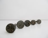 Numbered Nails Set of Five