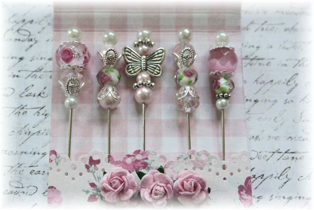 Mini Matchbook Stick Pins for Scrapbooking,Cardmaking or Mini Albums, Pretty in Pink