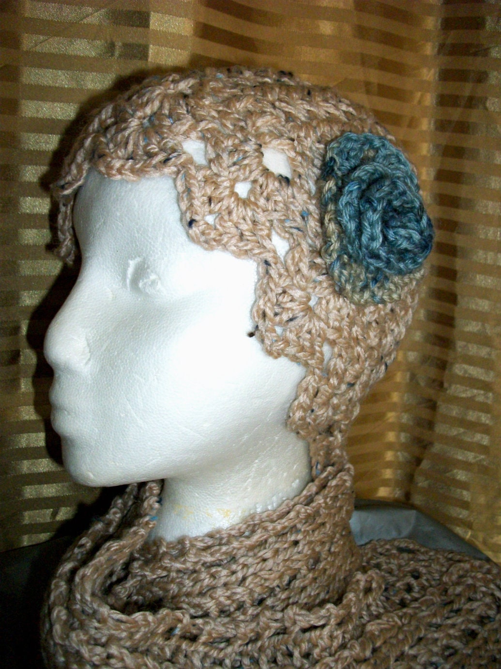 Crochet Cloche or Beanie Hat - Accessories Women/Teens Winter Spring