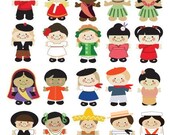 It's a Small World Digital Printables - Large Set