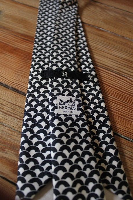 HERMES vintage Men's tie