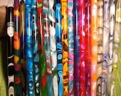 Acrylic hair sticks 6" you pick color