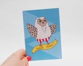 Well Done Owl Card