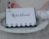 Lacy placecards