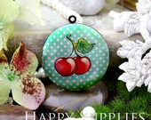 New Technology - 1pcs 33mm (PL-33-443) Handmade Antique Bronze Brass Photo Locket Pendant / Charm